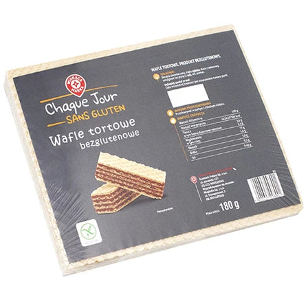 WIODĄCA MARKA Wafle tortowe bezglutenowe 180 g