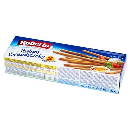 ROBERTO Grissini Torinesi Paluszki chlebowe 125 g