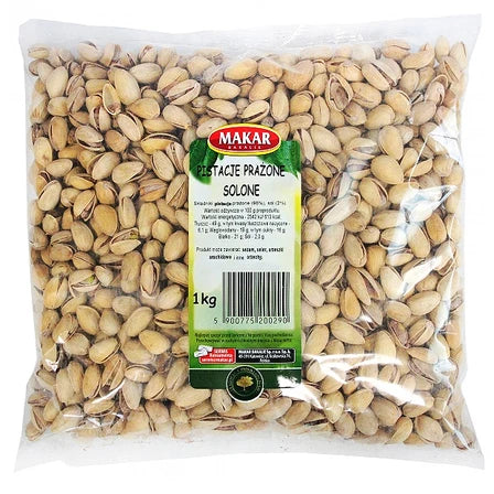 MAKAR Pistacje prażone solone 1 kg