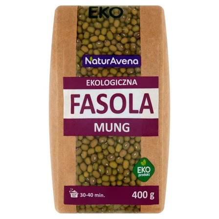 NATURAVENA Ekologiczna fasola mung 400 g