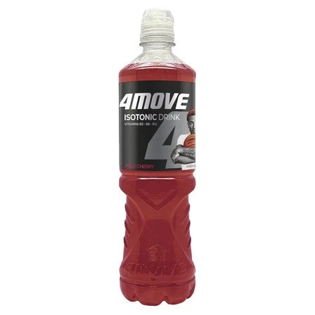4MOVE Napój izotoniczny niegazowany o smaku wiśniowym 750 ml