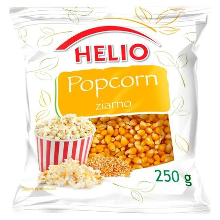 HELIO Popcorn ziarno 250 g