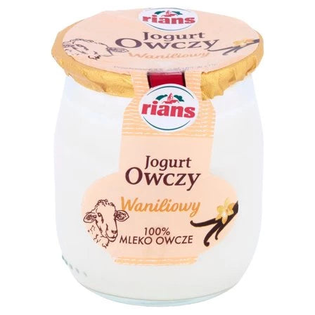 RIANS La Brebis Jogurt z mleka owczego o smaku waniliowym 125 g