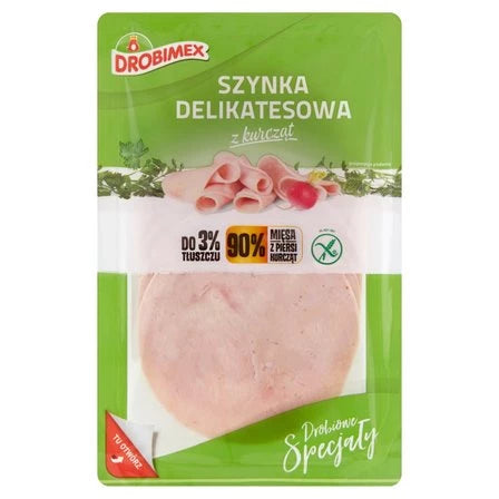DROBIMEX Szynka delikatesowa z kurcząt 100 g