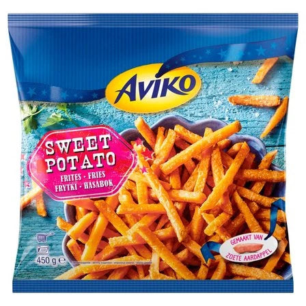 AVIKO Frytki z batatów 450 g