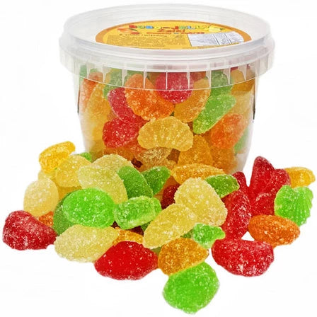 BOBO-JELLY Żelki owocki w cukrze z sokiem i witaminą C 400 g