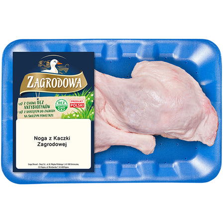 ZAGRODOWA Noga z kaczki zagrodowej (porcja ok. 500g) 1 kg
